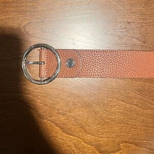 Micheal Kors Reversible Brown and Silver belt